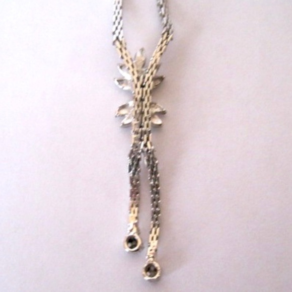 Sterling Silver (0.925) Tassel Pendent Necklace - Picture 5 of 7